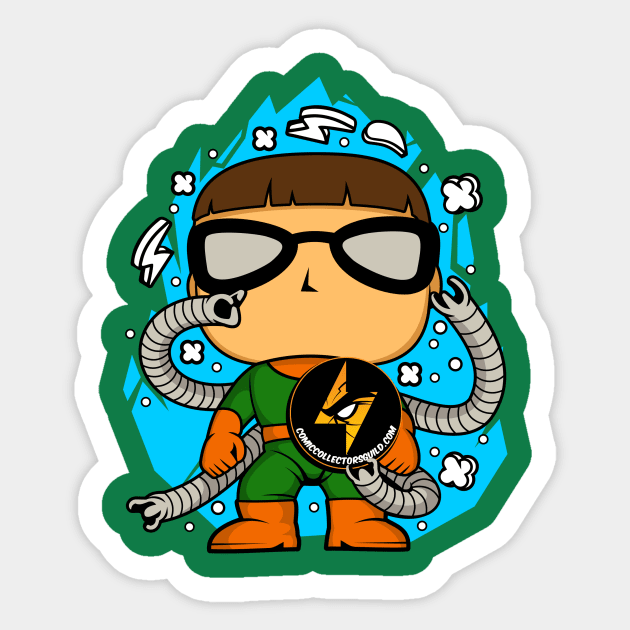 CCG Doc Ock Sticker by Comic Collectors Guild 